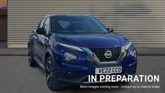 Blue Used 2022 Nissan Juke Tekna SUV | £17,286 (Fair price)