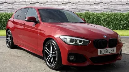 Used BMW 120 M Sport 184 HP (135 kW) 2019 Red Hatchback