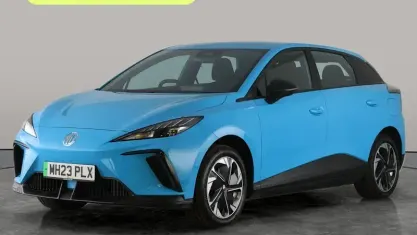 Used MG MG4 EV SE 125 kW (170 HP) 2023 Blue Hatchback