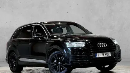 Used Audi Q7 S-Line 231 HP (169 kW) 2019 Black SUV