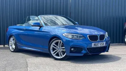 Usado BMW 220 M Sport 190 HP (139 kW) 2017 Azul Cabrios