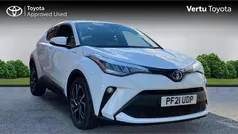White Used 2021 Toyota C-HR Design SUV | £18,981 (Fair price)
