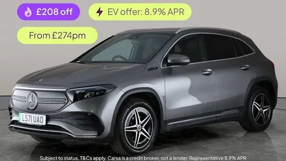 Used 2022 Mercedes EQA250 AMG line SUV | £18,054 (Good price)