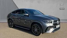 Selenite grey metallic Used 2025 Mercedes GLE450 AMG AMG Line Premium Plus Coupe | £75,890 (Fair price)