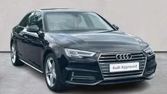 Black Used 2018 Audi A4 S-Line Sedan | £14,061 (Fair price)