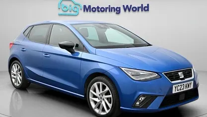 Used Seat Ibiza FR 80 HP (58 kW) 2023 Blue Hatchback