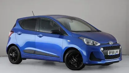Used Hyundai i10 GO! 67 HP (49 kW) 2018 Blue Hatchback