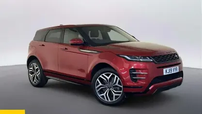 Used Land Rover Range Rover evoque HSE Dynamic 182 HP (133 kW) 2019 Red SUV