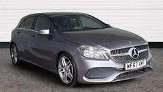 Grey Used 2018 Mercedes A160 AMG line Hatchback | £11,395 (Fair price)