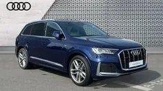 Blue Used 2021 Audi Q7 S-Line SUV | £39,317 (Fair price)