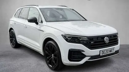 Used VW Touareg Black Edition 286 HP (210 kW) 2020 White SUV