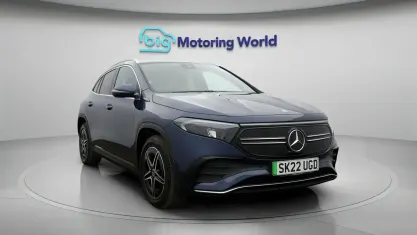 Used Mercedes EQA250 AMG line 139 kW (190 HP) 2022 Blue SUV