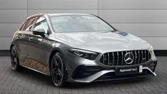 Grey Used 2024 Mercedes A35 AMG Premium Plus Hatchback | £38,990 (Fair price)