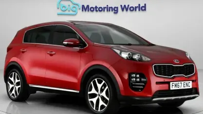 Used Kia Sportage GT-Line 177 HP (130 kW) 2018 Red SUV