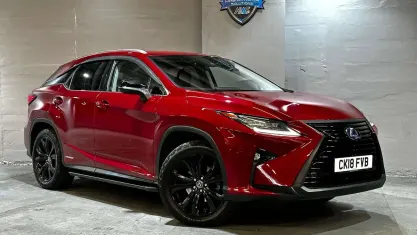 Used Lexus RX450h Sport Line 313 HP (230 kW) 2018 Red SUV