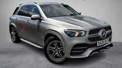 Used Mercedes GLE300 AMG line 245 HP (180 kW) 2020 Silver SUV