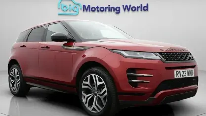 Used Land Rover Range Rover evoque SE Dynamic 309 HP (227 kW) 2023 Red SUV