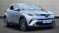 Silver Used 2018 Toyota C-HR Design SUV | £12,195 (Fair price)