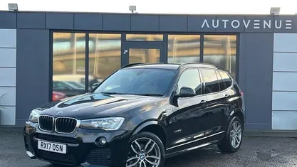 Black Used 2017 BMW X3 M Sport SUV | £10,990 (Fair price)