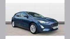 Blue Used 2021 Ford Focus Titanium Hatchback | £12,329 (Fair price)