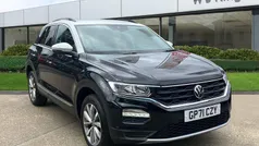 Deep black Used 2021 VW T-Roc Design SUV | £18,795 (Fair price)