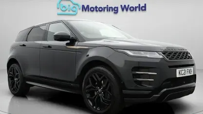 Used Land Rover Range Rover evoque SE Dynamic 203 HP (149 kW) 2021 Black SUV