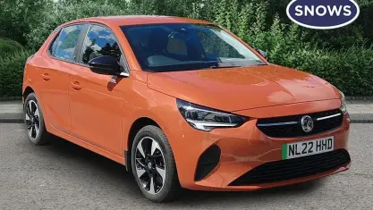 Used Vauxhall Corsa-e 100 kW (136 HP) 2022 Orange Hatchback