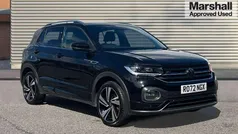 Black Used 2022 VW T-Cross R-line SUV | £23,552 (Fair price)