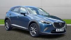 Blue Used 2017 Mazda CX-3 Inclusive SUV | £12,495 (Fair price)