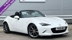 White Used 2019 Mazda MX5 Inclusive Cabriolet | £17,990 (Fair price)