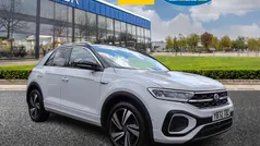 White Used 2023 VW T-Roc R-line SUV | £25,995 (Fair price)