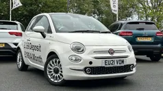 White Used 2021 Fiat 500 Dolcevita Hatchback | £10,050 (Fair price)