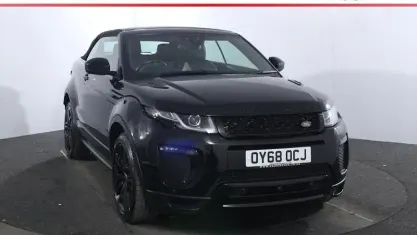 Gebraucht Land Rover Range Rover evoque HSE Dynamic 180 PS (132 kW) 2018 Schwarz Cabrio