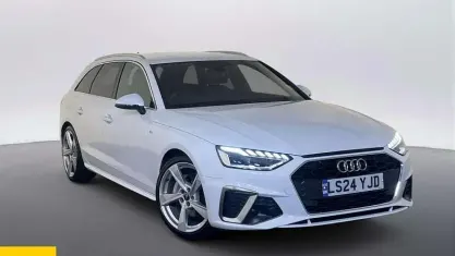 Used Audi A4 S-Line 204 HP (150 kW) 2024 White Estate