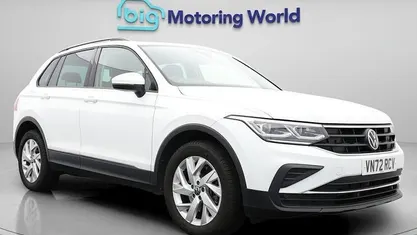 White Used 2022 VW Tiguan Life SUV | £17,900 (Fair price)