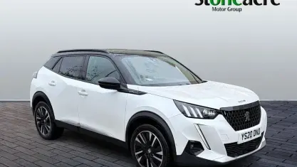 Used Peugeot 2008 GT-line 127 HP (93 kW) 2019 White SUV