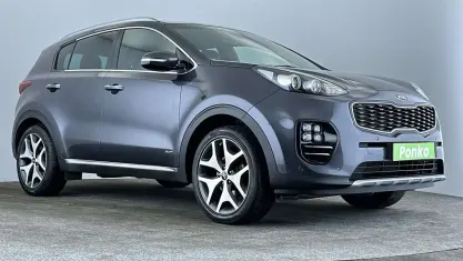 Used Kia Sportage GT-Line 177 HP (130 kW) 2016 Silver SUV