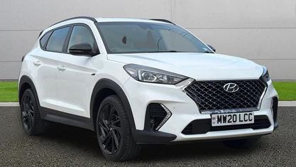 Used Hyundai Tucson N Line 177 HP (130 kW) 2020 White SUV