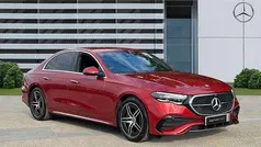 Red Used 2024 Mercedes E220 AMG Line Premium Sedan | £45,000