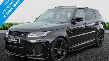Used Land Rover Range Rover Sport SVR 575 HP (422 kW) 2021 Black SUV