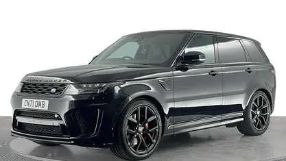 Second-hand Land Rover Range Rover Sport SVR 575 CP (422 kW) 2021 Negru SUV