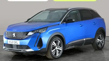 Used Peugeot 3008 Allure Premium 131 HP (96 kW) 2021 Blue SUV