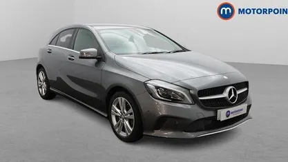 Used Mercedes A200 Premium 136 HP (100 kW) 2017 Grey Hatchback