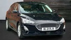 Black Used 2021 Ford Focus Titanium Hatchback | £13,696 (Fair price)