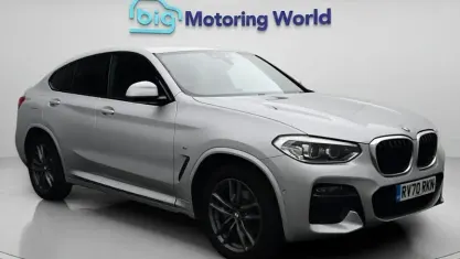 Used BMW X4 M Sport 190 HP (139 kW) 2020 Silver SUV