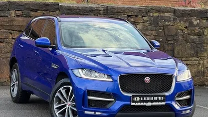 Used Jaguar F-Pace R-Sport 180 HP (132 kW) 2019 Blue SUV