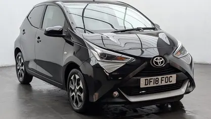 Black Used 2018 Toyota Aygo X-plore Hatchback | £7,550 (Fair price)