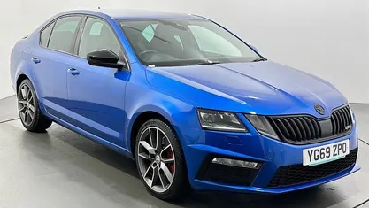 Blue Used 2018 Skoda Octavia vRS Hatchback | £15,662 (Fair price)