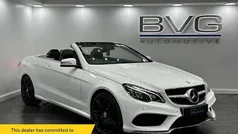 White Used 2015 Mercedes E220 AMG line Cabriolet | £10,994 (Fair price)