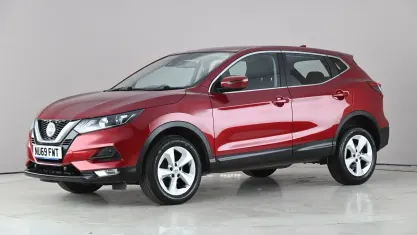 Used Nissan Qashqai Acenta Premium 116 HP (85 kW) 2019 Red SUV